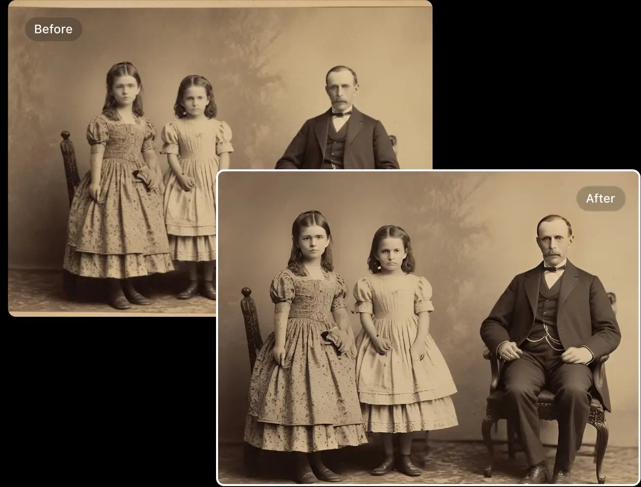 enhance old photos