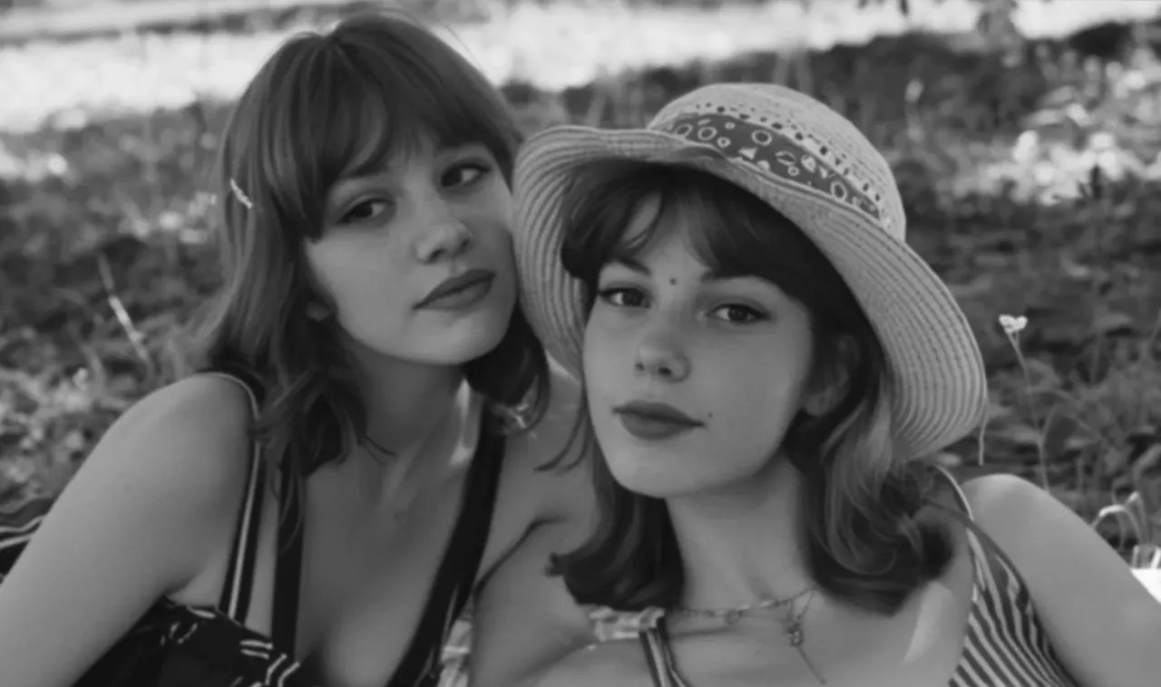 black and white photo