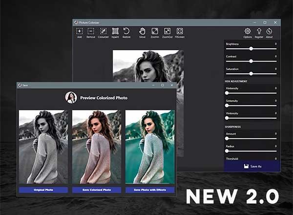 Use Advanced Features of Picture Colorizer 2.0