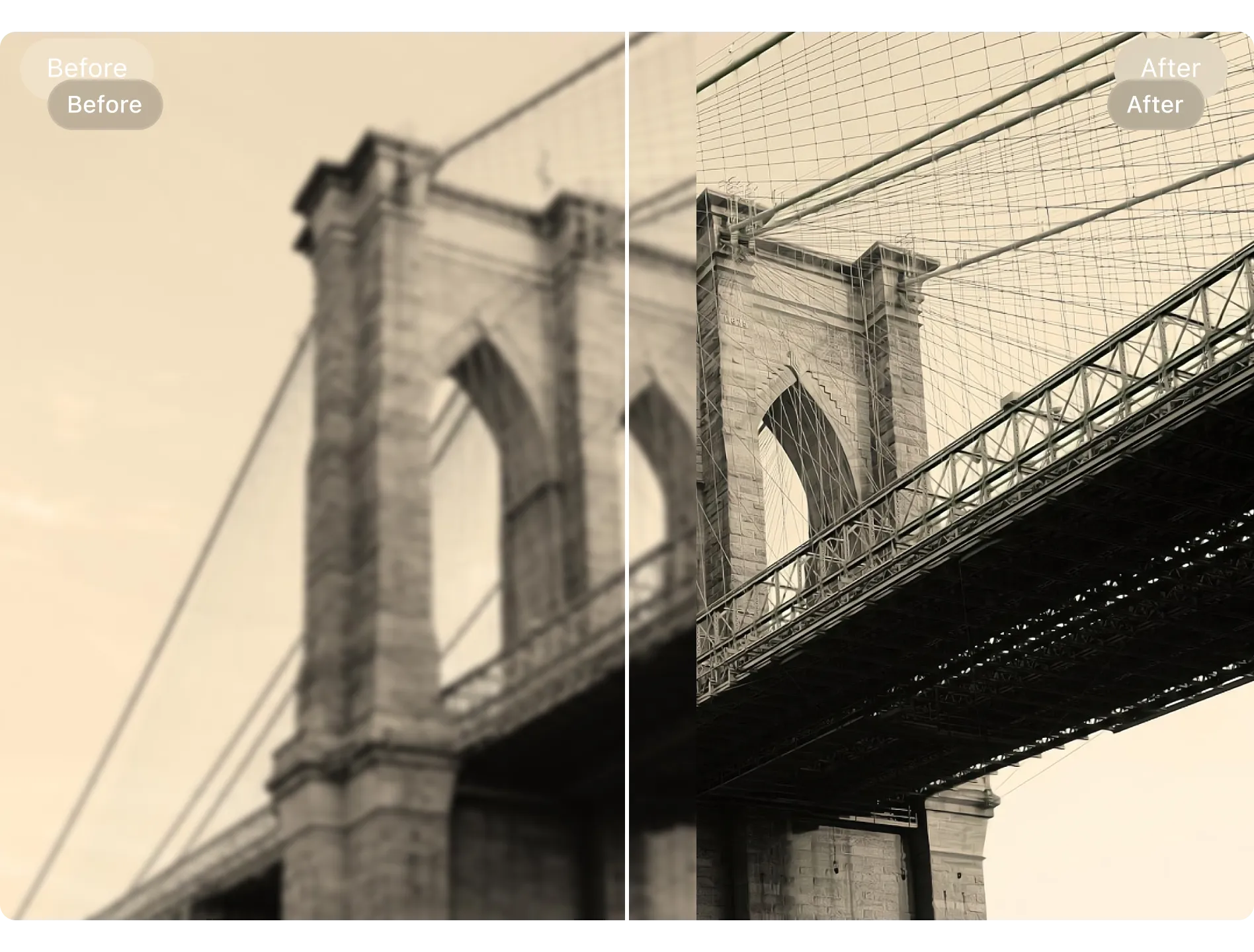 fix pixelated old photos